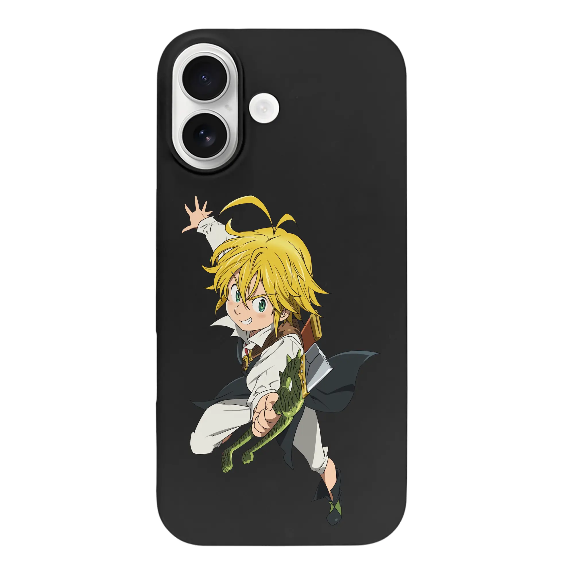 七つの大罪 グッズ メリオダス - iPhone 17 シリーズ シリコンケース 薄型 耐衝撃 指紋防止 ソフトタッチカバー 精密フィット 傷防止 保護ケース iPhone 17/17 Air/17 Pro/17 Pro Max 対応